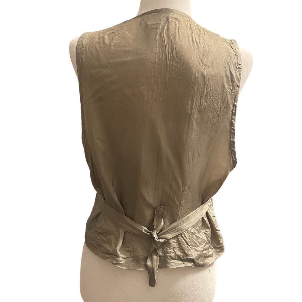 Wrapper Multicolor Patterned Vest - image 4